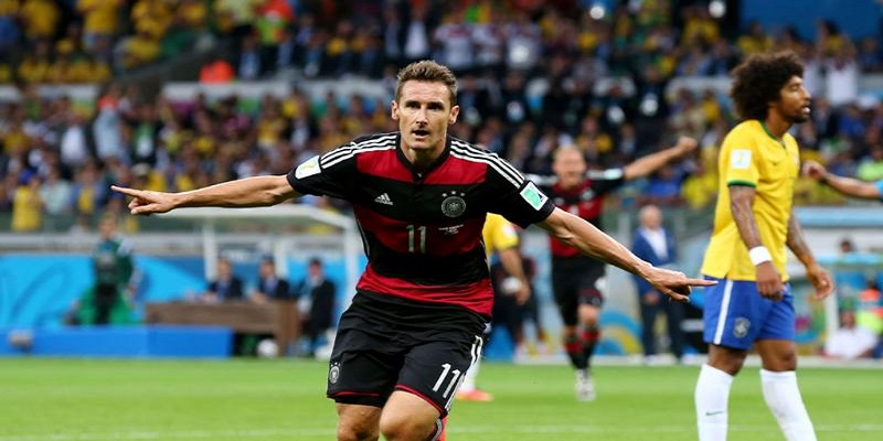 Miroslav Klose là cầu thủ ghi được nhiều bàn thắng nhất tại World Cup